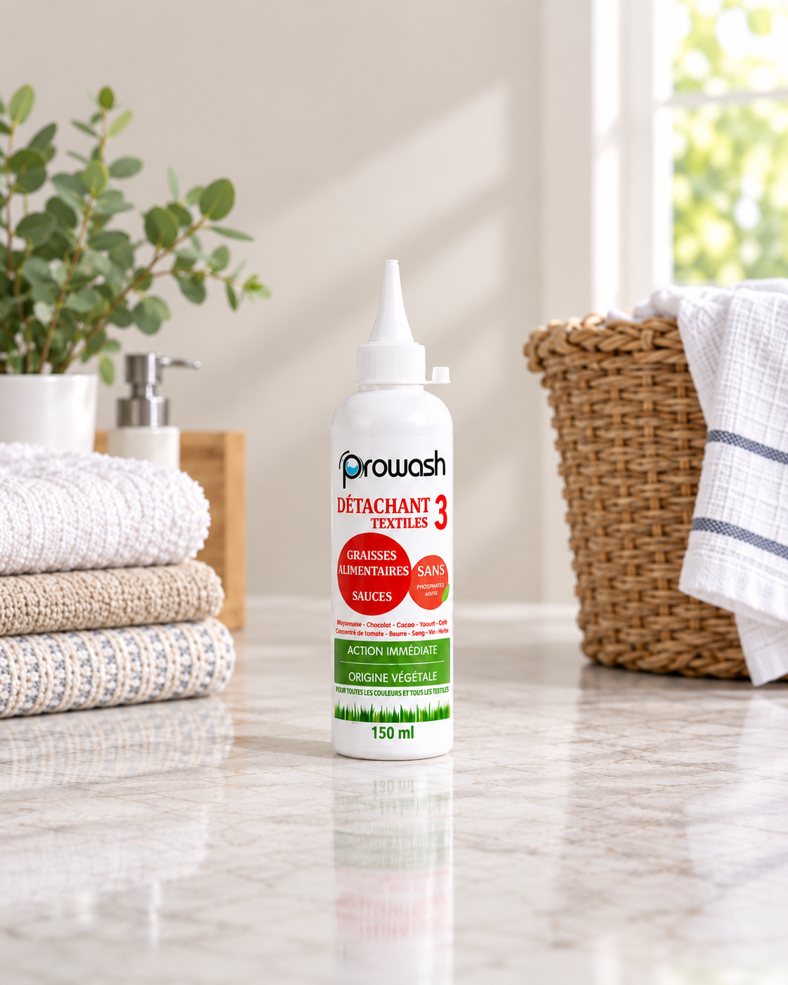 Détachant Textile Naturel PRO – Spray 150 ml